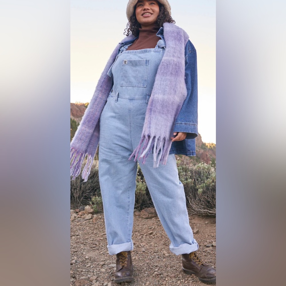 Lucy & Yak Easton Dungaree: ORGANIC DENIM